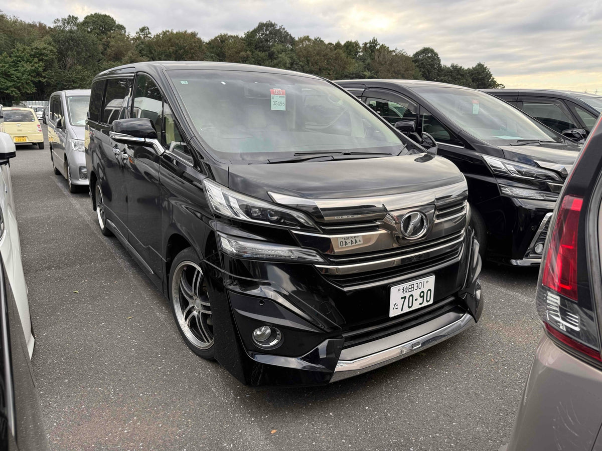 2017 Toyota Vellfire 2.5x – Black
