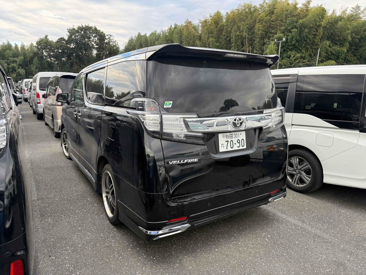 2017 Toyota Vellfire 2.5x – Black